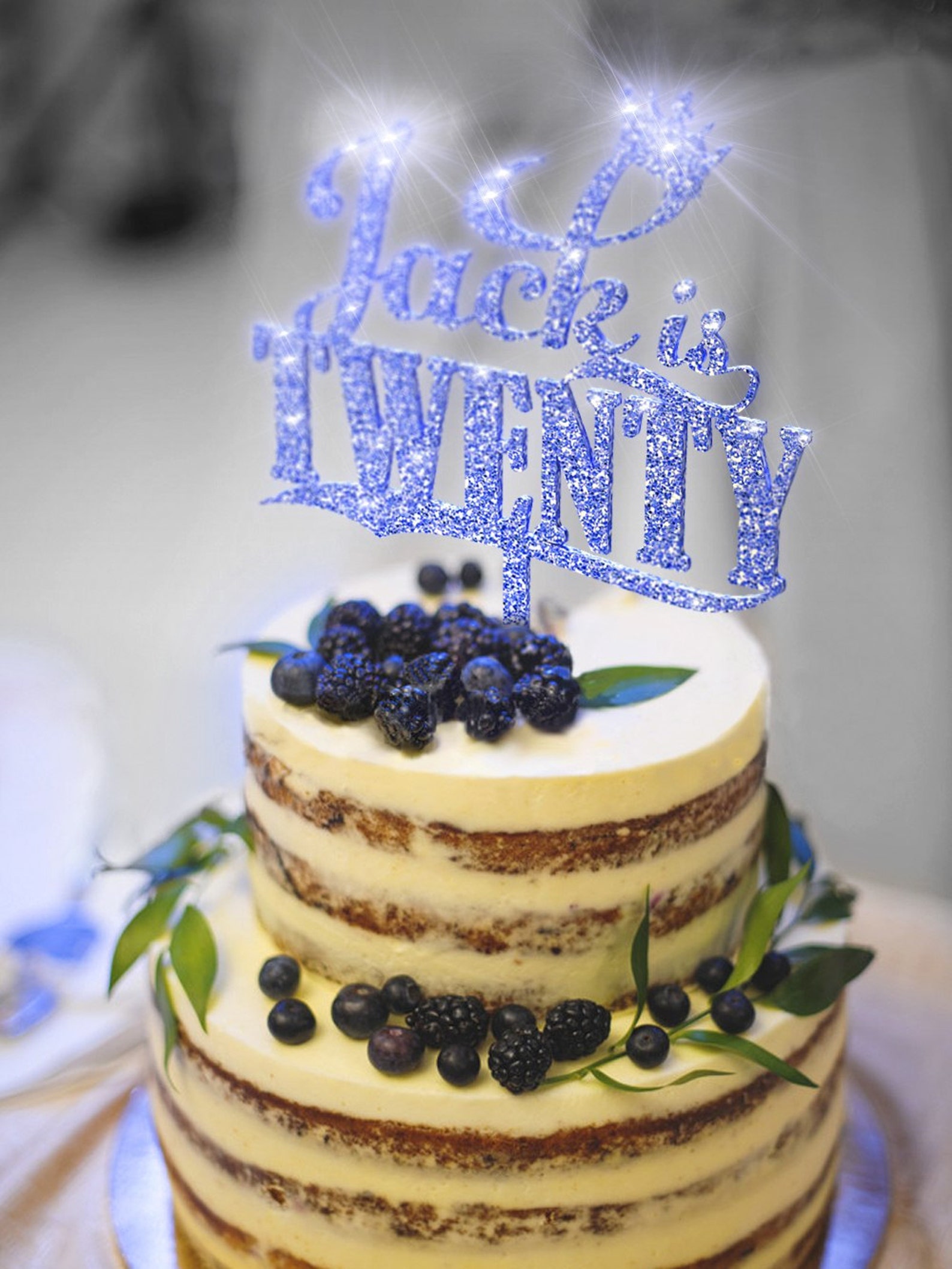 Cake Topper for Birthday. Personalized Cake Topper Birthday. Etsy