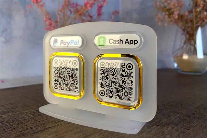 QR Code Sign With 3D Logo and 3d QR Code and QR Code Stickers Etsy