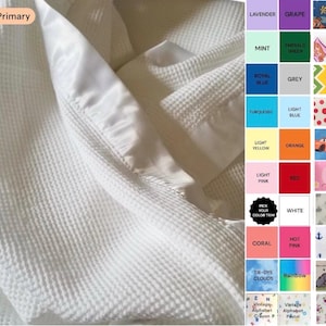 Couverture faite main en satin de coton 100 % avec bordure en satin, idéale pour bébé et jeune enfant. Doudou, couverture pour poussette, couverture réconfortante, inspiration vintage, avec poche sensorielle.