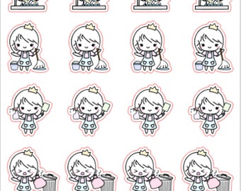 Kawaii Chore Girl
