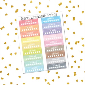 Traceurs d'hydratation quotidiens pastel