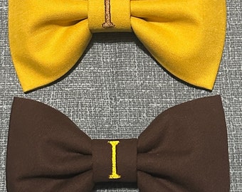 Brown or Gold Iota Man Fraternity Bow tie