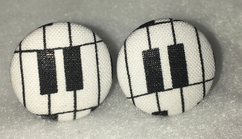 Handcrafted Piano Keys Cuff links