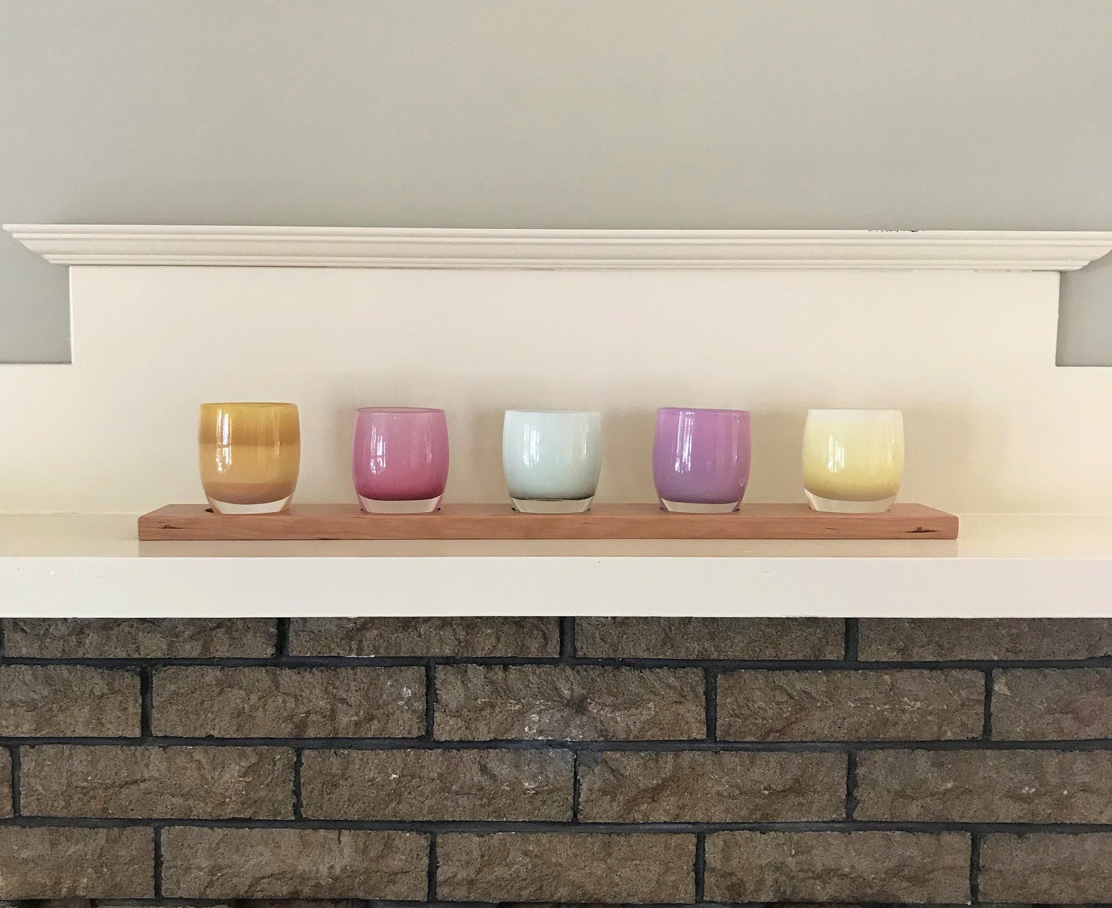 Glassybaby Holder Cherry holds 26 votives or drinker Etsy