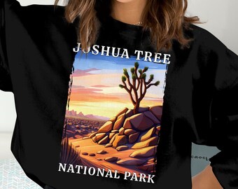 Joshua Tree National Park California, Camping T-Shirt, Camping Sweatshirt, Mountain Sweater, Outdoor Gift, Nature Tee, Joshua Tree Souvenir