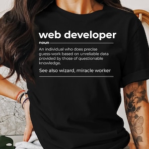 Koszulka dla programisty internetowego Zabawny prezent dla programisty Koszulka dla programisty Koszulka dla programisty Koszulki, Koszulka z rzeczownikiem, Prezent dla programisty, Prezent dla żartu, Koszulka z definicją