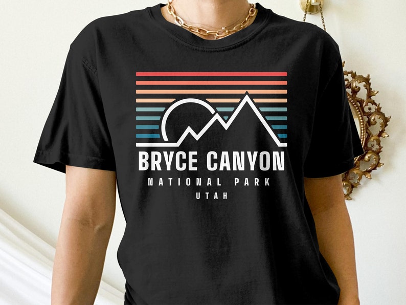 Bryce Canyon National Park Shirt, Utah T-Shirt, Adventure Shirt, Hiking Shirt, Camping Shirt, Bryce Canyon Gifts image 3