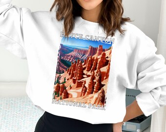 Bryce Canyon National Park Utah, Camping T-shirt, Camping Sweatshirt, Bergtrui, Outdoor Gift, Nature Tee, Bryce Canyon Souvenir