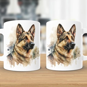 German Shepherd Mug, German Shepherd Gifts, German Shepherd Coffee Mug, German Shepherd Mom Mug, Dog Owner Gifts for Dog Lovers, Dog Owner