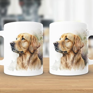 Golden Retriever Mug, Golden Retriever Gifts, Golden Retriever Coffee Mug, Personalized Dog Mug, Dog Owner Gifts, Dog Lover Gifts, Dog Owner