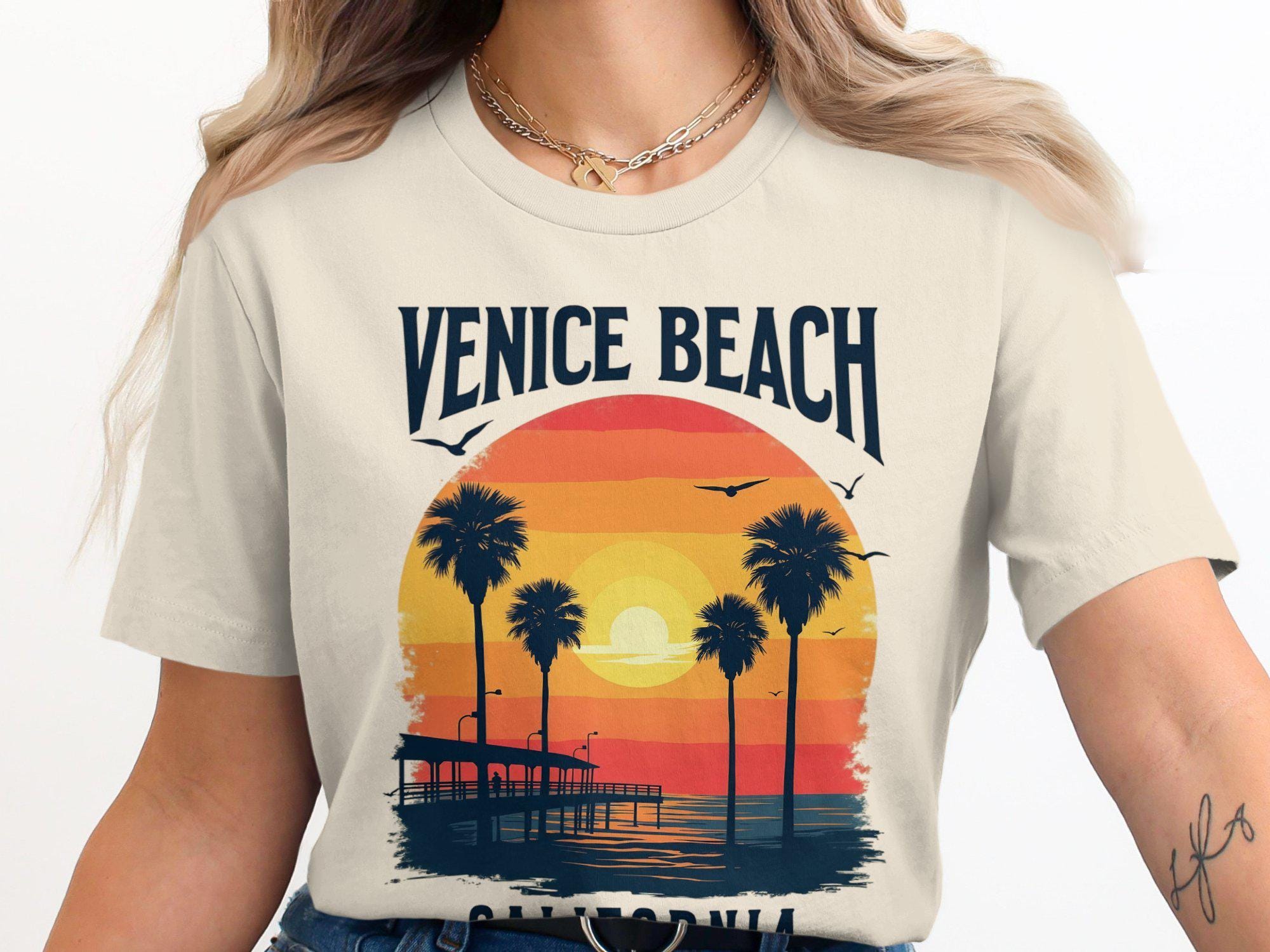 Vintage Venice Beach Tshirt - Etsy