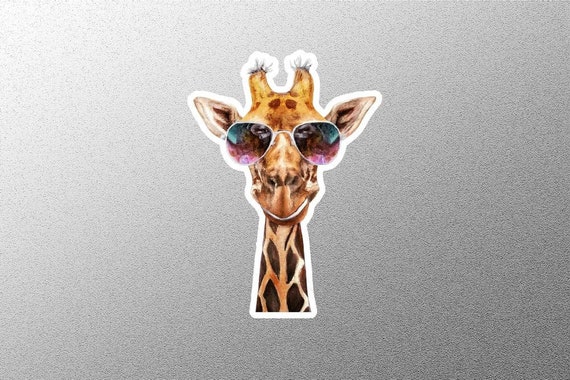 Giraffe Face Sticker Giraffe Face Sticker