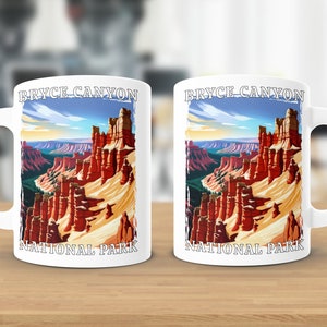 Bryce Canyon National Park Mug, Bryce Canyon Coffee Mug, Bryce Canyon Gift, Bryce Canyon Lover Gift, Cute Travel Mug, Camping Mug