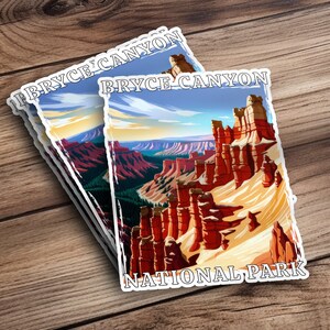 Bryce Canyon National Park Aufkleber, Bryce Canyon Aufkleber, Bryce Canyon Geschenk, Bryce Canyon Auto Aufkleber, Bryce Aufkleber