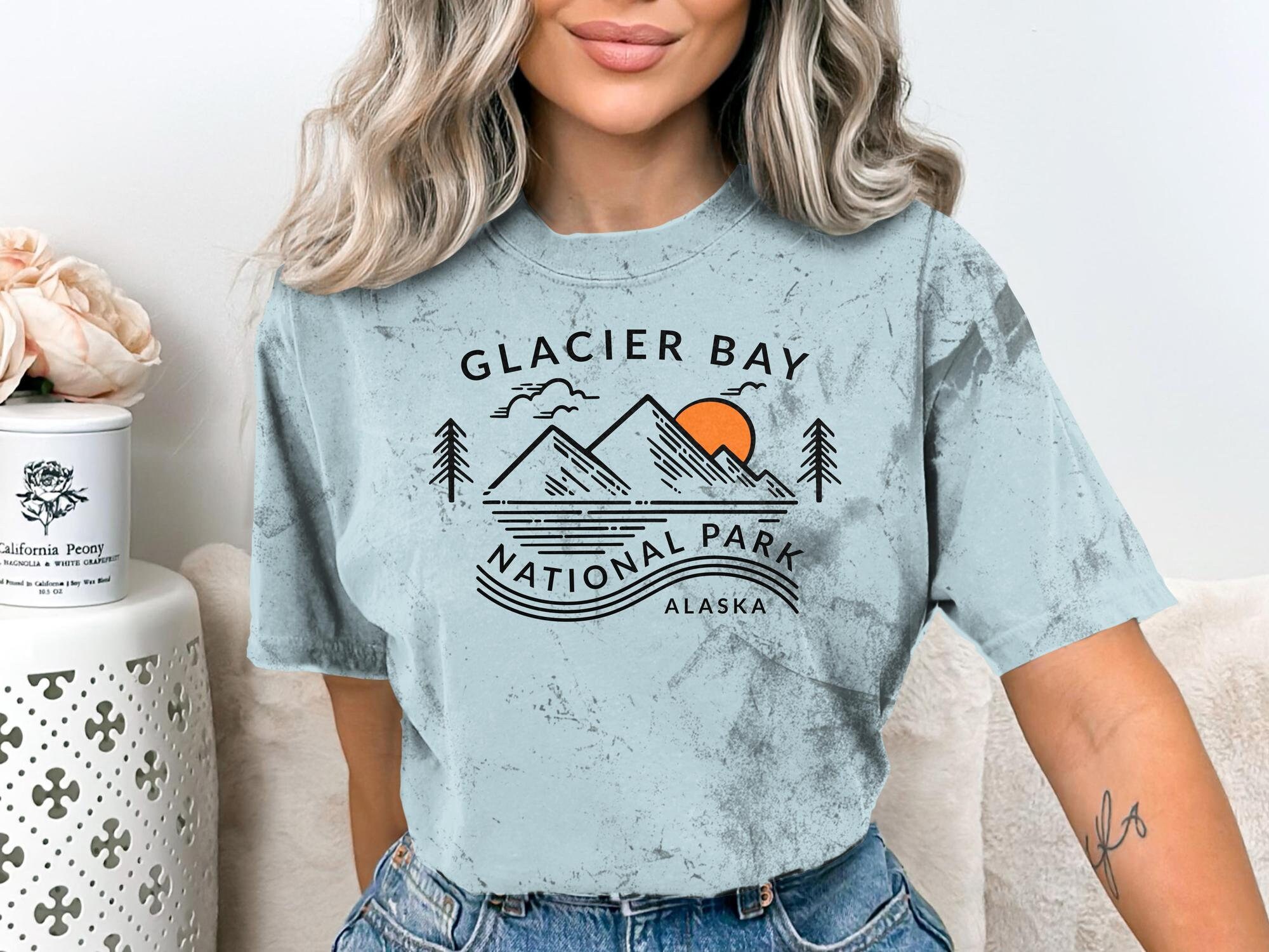 Glacier Bay National Park T-Shirt, Glacier Bay Shirt, Glacier Bay Gift, Alaska Shirt, Camping Shirt, Camping Gift, Vacation Shirt