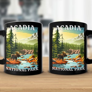 Acadia National Park Mug, Acadia Mug, Maine Mug, Vacation Gift, Gift for Her, Gift for Teacher, Coffee Mug, Acadia NPS
