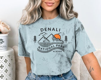 Denali National Park T-Shirt, Denali Shirt, Denali Gift, Alaska Shirt, Camping Shirt, Camping Gift, Vacation Shirt