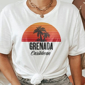 Camisa de Granada, Camiseta de Grenada Lover, Camisa de Granada 2022, Camisa de Vacaciones de Granada, Regalo de Recuerdo del Caribe de Granada