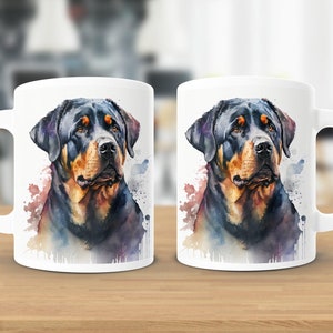 Rottweiler Mug, Rottweiler Gifts, Rottweiler Cup, Rottweiler Coffee Mug, Personalized Dog Mug, Dog Owner Gifts for Women, Dog Owner