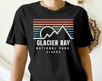 Glacier Bay National Park Shirt, Alaska T-Shirt, Adventure Shirt, Hiking Shirt, Camping Shirt, Glacier Bay Gifts