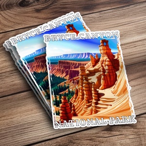 Bryce Canyon National Park Aufkleber, Bryce Canyon Aufkleber, Bryce Canyon Geschenk, Bryce Canyon Aufkleber