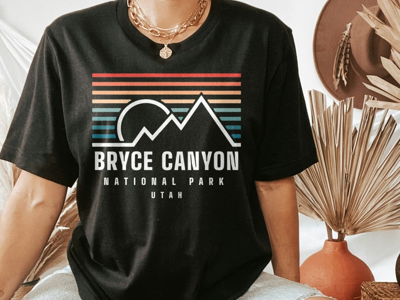 Bryce Canyon National Park Shirt, Utah T-Shirt, Adventure Shirt, Hiking Shirt, Camping Shirt, Bryce Canyon Gifts image 1