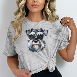 Dog Face Shirt, Dog Shirt, Cute Dog Shirt, Dog Lover T-Shirt, Dog With Glasses Shirt, Funny Dog Tee, Comfort Colors