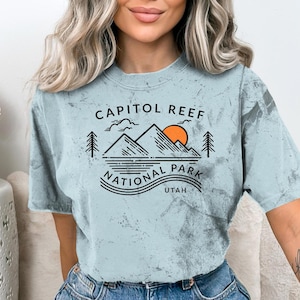 Capitol Reef National Park T-Shirt, Capitol Reef Shirt, Capitol Reef Gift, Utah Shirt, Camping Shirt, Camping Gift, Vacation Shirt