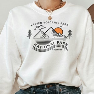 Lassen Volcanic Park Shirt, Lassen Volcanic Park Sweatshirt, Lassen Volcanic Park Hoodie, California Shirt, National Park Shirt, Travel Tee