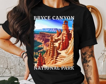 Bryce Canyon National Park Utah, Camping T-shirt, Camping Sweatshirt, Bergtrui, Outdoor Gift, Nature Tee, Bryce Canyon Souvenir