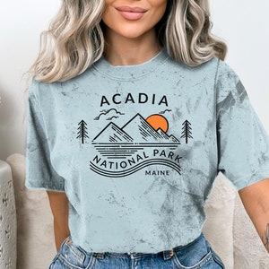 Acadia National Park T-Shirt, Acadia Shirt, Acadia Gift, Maine Shirt, Camping Shirt, Camping Gift, Vacation Shirt