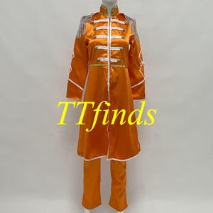 For The Beatles Sgt Pepper's Lonly Hearts Club Cosplay Costume Club John Lennon Cosplay Outfit Adult Men Women Girls Personalized Size