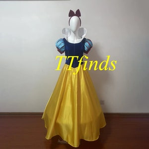 Für Prinzessin Schneewittchen Cosplay, Schneewittchen Kleid, Schneewittchen Kleid Frau Mädchen Cosplay Kostüm Personalisierte Größe