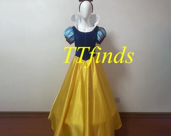 For Princess Snow White Cosplay, Snow White Dress, Snow White Dress Woman Girls Cosplay Costume Personalized Size