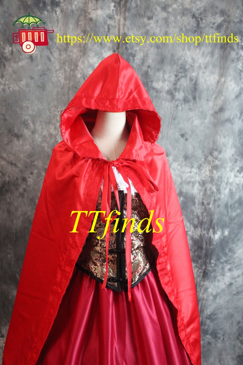 For The Snow White Princess Dress Little Red Riding hood Cosplay Costume Outfit Adult Women Girls Personalized Size