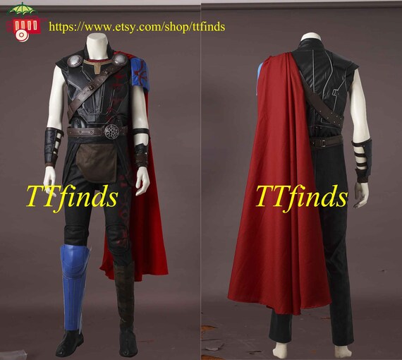 Thor Odinson Disfraz Cosplay Traje Avengers Infinity War Halloween Outfit Ropa Ropa de género neutro para adultos Disfraces 