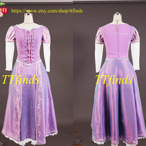 For The Tangled Rapunzel Cosplay Costume Rapunzel Princess Dress Outfit Adult Women Girls Personalized Size
