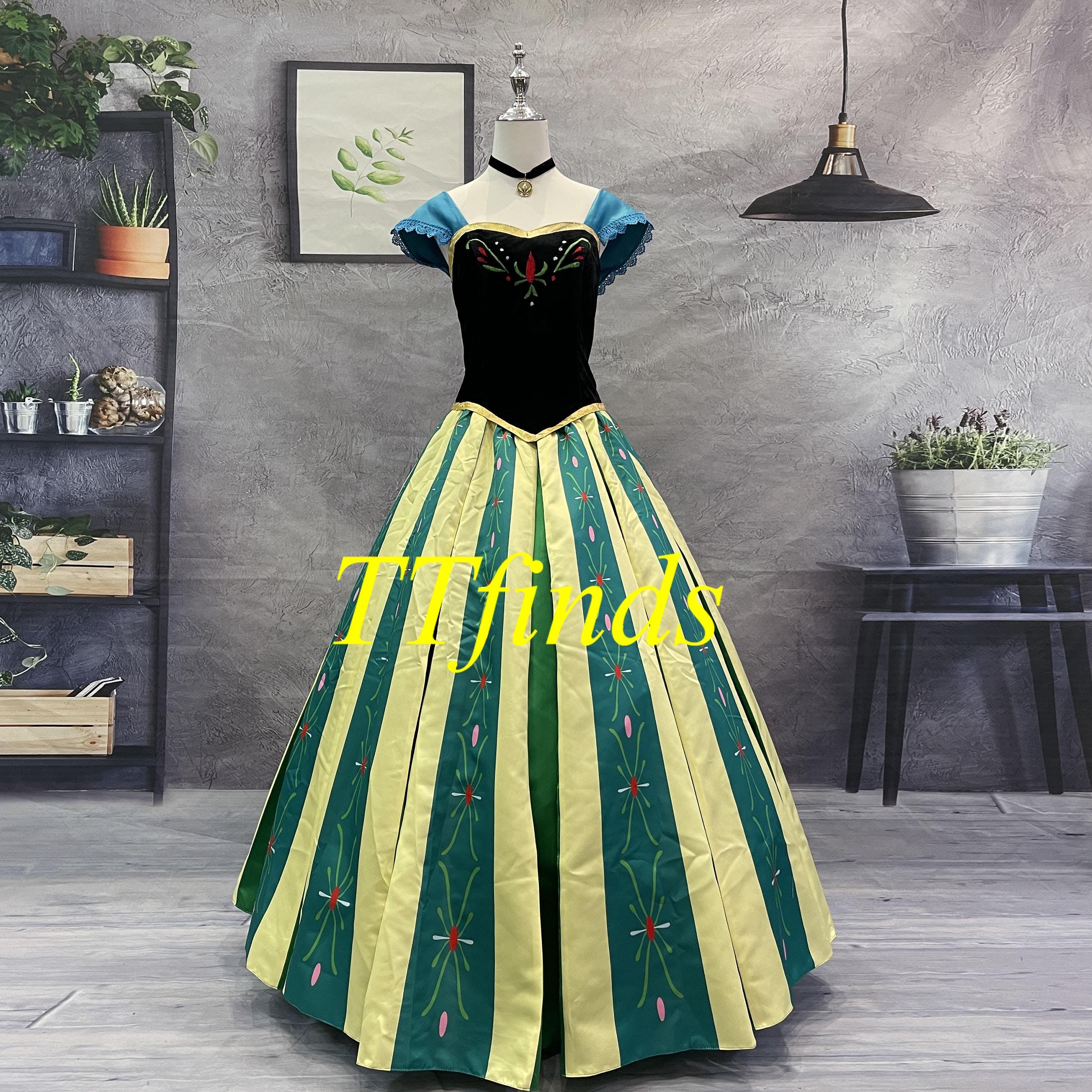 Anna Coronation Dress Adult Cosplay - Etsy Anna Coronation Dress Adult Cosplay - Etsy