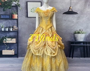 プリンセス白雪姫ドレス 高級大人女性女の子用 パーソナライズサイズ