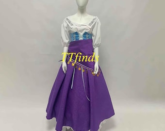 エスメラルダ　仮装　衣装　コート有 エスメラルダ 仮装 フルセット 衣装 dハロ ノートルダムの鐘