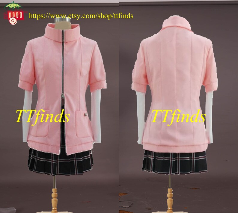 For The Persona 5 Costume Cosplay Haru Okumura Costume Outfit Adult Men Women Girls Personalized Size