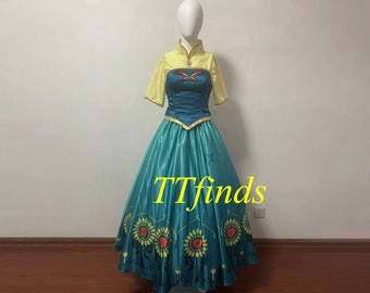green emerald velvet dress The Ava Dress in Slate Blue Cheverny Brocade – V. Chapman main image 1
