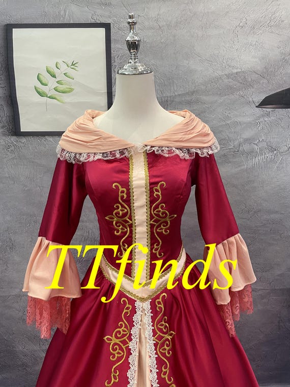 princess belle red dress Disney Doll~Enchanted Holiday gown and Delicate satin bows View Pin: Belle - Red