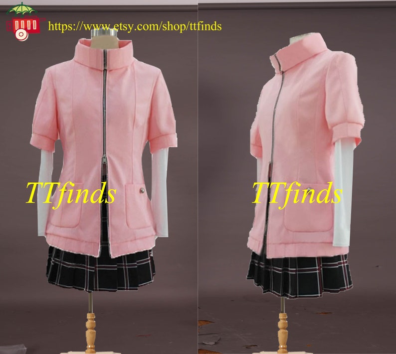 For The Persona 5 Costume Cosplay Haru Okumura Costume Outfit Adult Men Women Girls Personalized Size