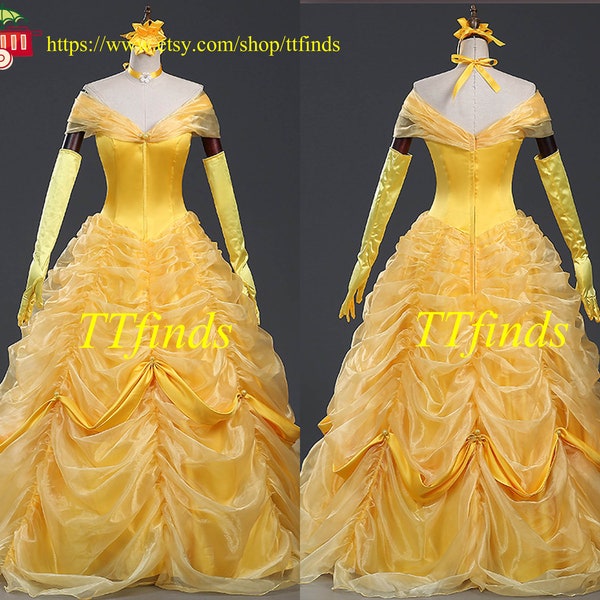 Belle Dress - Etsy