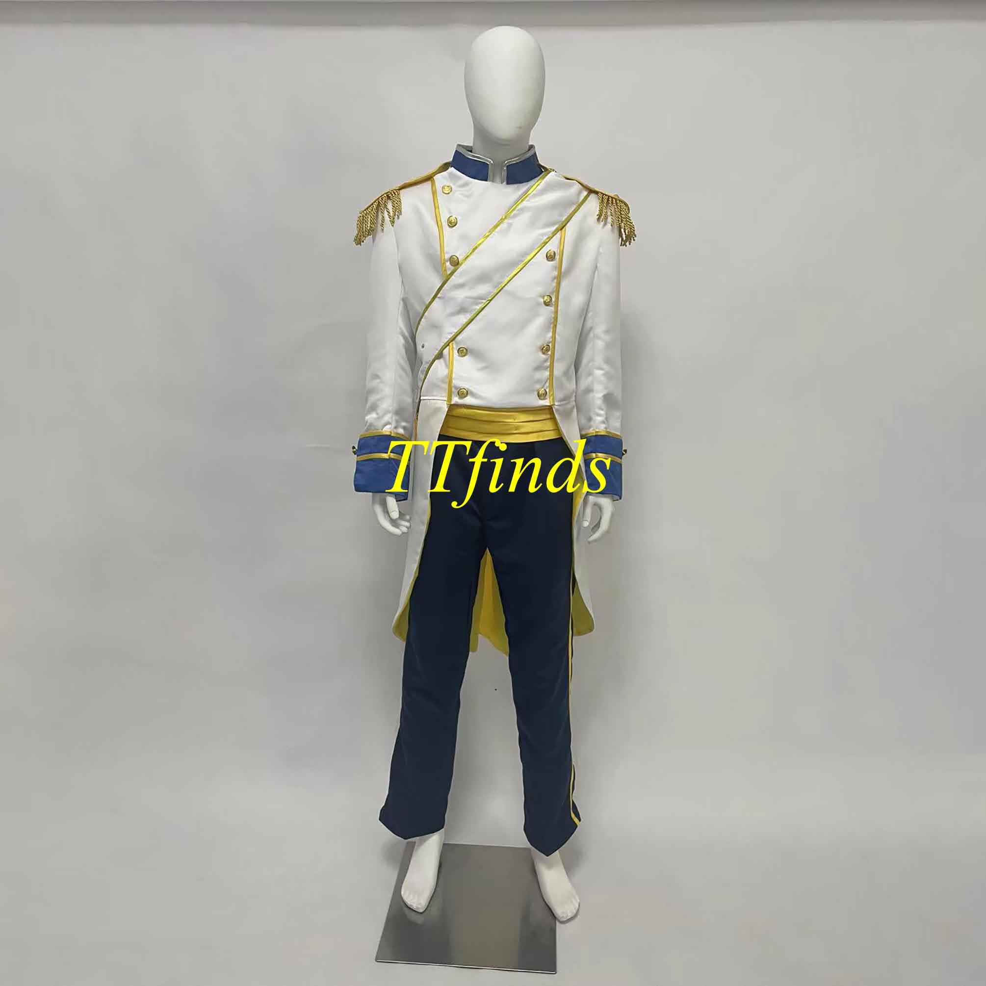 Men's Prince Charming Adult Halloween Fancy Dress Costume - Full Outfit By Forum