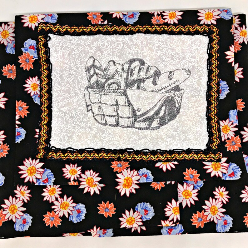 Bread Basket Cover Embroidered Fabric Basket Cover Dinner Etsy