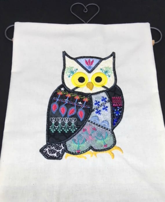 Owl Wall Hanging Wall Decor Owl Wrought Iron Heart Etsy