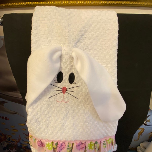 Bunny Tea Towel - Etsy