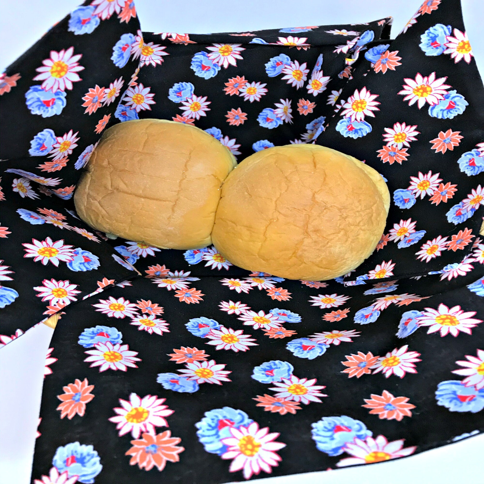 Bread Basket Cover Embroidered Fabric Basket Cover Dinner Etsy